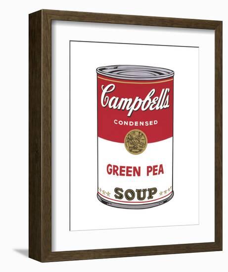 Campbell's Soup I: Green Pea, 1968-Andy Warhol-Framed Art Print