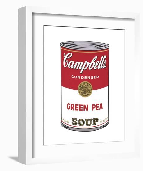 Campbell's Soup I: Green Pea, 1968-Andy Warhol-Framed Art Print