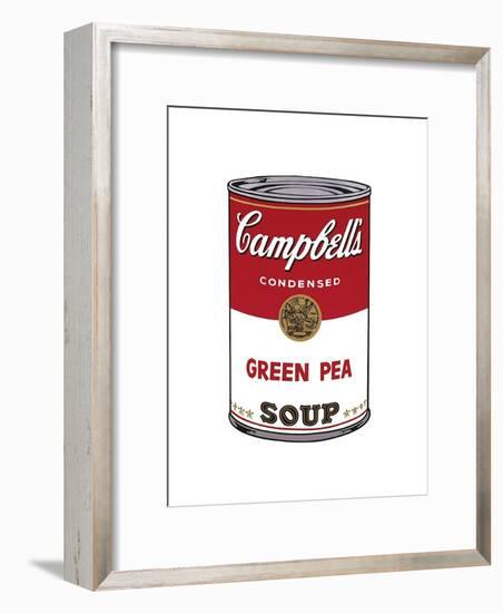 Campbell's Soup I: Green Pea, c.1968-Andy Warhol-Framed Giclee Print