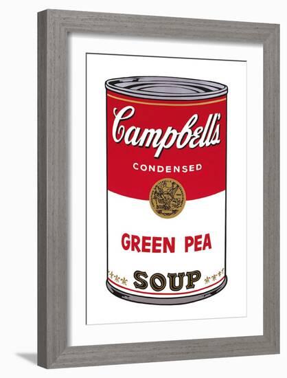 Campbell's Soup I: Green Pea, c.1968-Andy Warhol-Framed Art Print