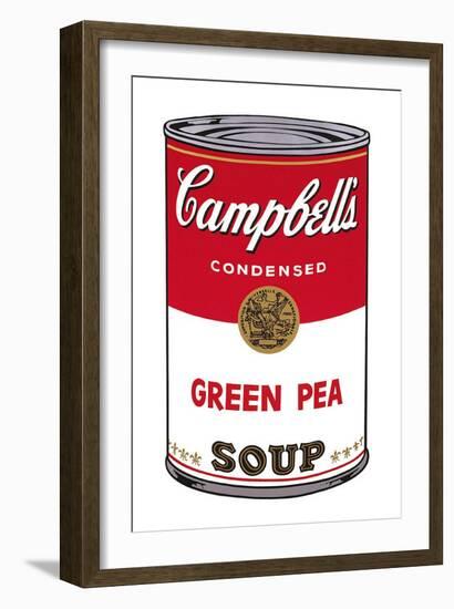 Campbell's Soup I: Green Pea, c.1968-Andy Warhol-Framed Art Print