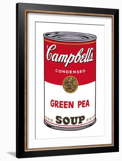 Campbell's Soup I: Green Pea, c.1968-Andy Warhol-Framed Art Print