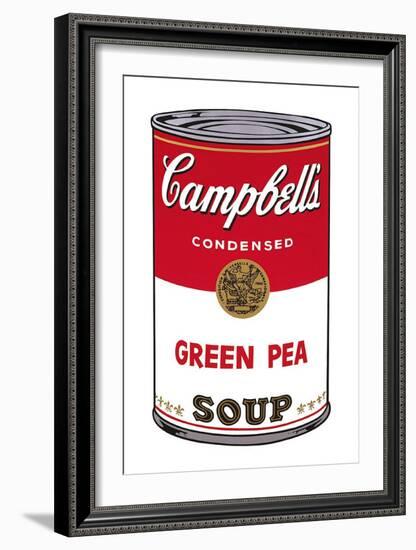 Campbell's Soup I: Green Pea, c.1968-Andy Warhol-Framed Art Print