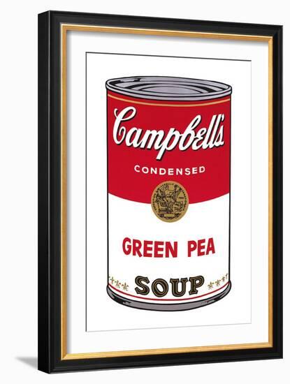 Campbell's Soup I: Green Pea, c.1968-Andy Warhol-Framed Art Print