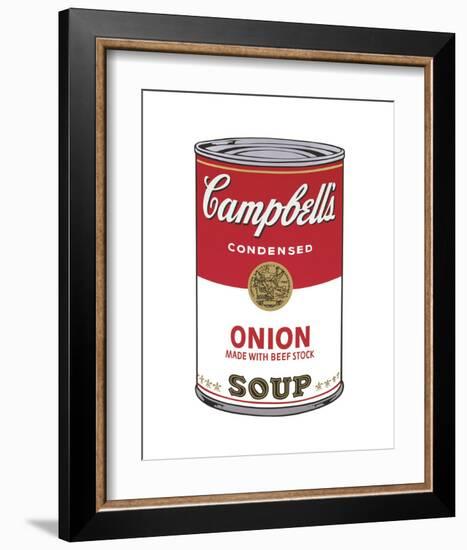 Campbell's Soup I: Onion, 1968-Andy Warhol-Framed Art Print