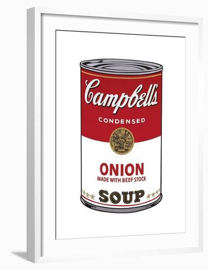 Campbell's Soup I: Onion, c.1968-Andy Warhol-Framed Giclee Print