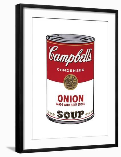 Campbell's Soup I: Onion, c.1968-Andy Warhol-Framed Giclee Print