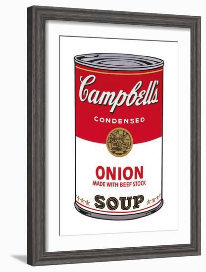 Campbell's Soup I: Onion, c.1968-Andy Warhol-Framed Art Print