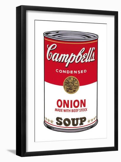 Campbell's Soup I: Onion, c.1968-Andy Warhol-Framed Art Print