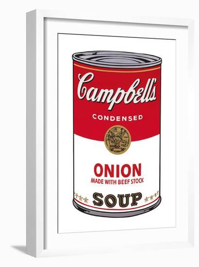 Campbell's Soup I: Onion, c.1968-Andy Warhol-Framed Art Print