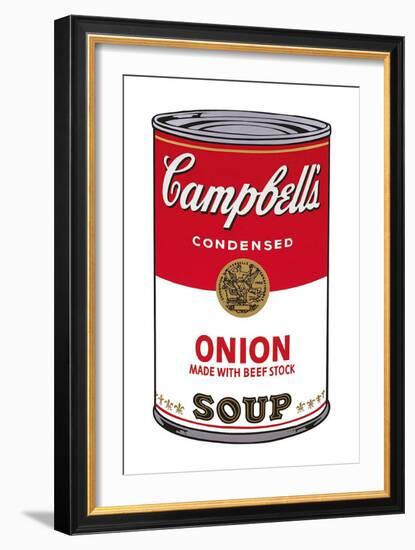 Campbell's Soup I: Onion, c.1968-Andy Warhol-Framed Art Print