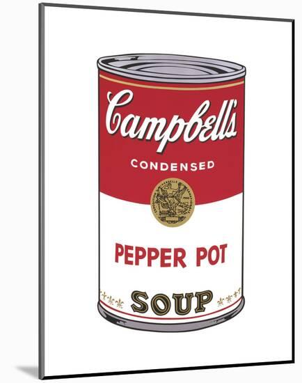 Campbell's Soup I: Pepper Pot, 1968-Andy Warhol-Mounted Art Print