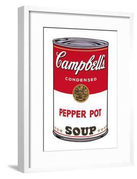 Campbell's Soup I: Pepper Pot, c.1968-Andy Warhol-Framed Art Print