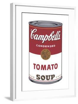 Campbell's Soup I: Tomato, 1968-Andy Warhol-Framed Art Print