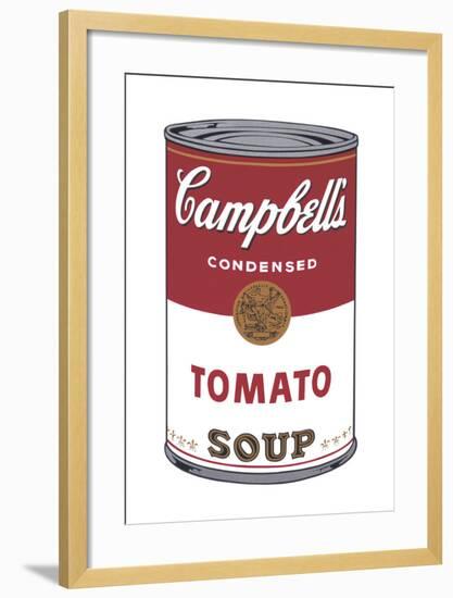 Campbell's Soup I: Tomato, 1968-Andy Warhol-Framed Art Print