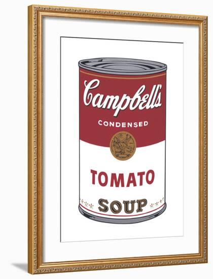 Campbell's Soup I: Tomato, 1968-Andy Warhol-Framed Art Print