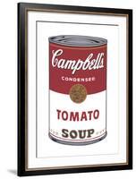 Campbell's Soup I: Tomato, 1968-Andy Warhol-Framed Art Print