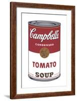 Campbell's Soup I: Tomato, 1968-Andy Warhol-Framed Art Print