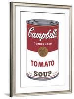 Campbell's Soup I: Tomato, 1968-Andy Warhol-Framed Art Print