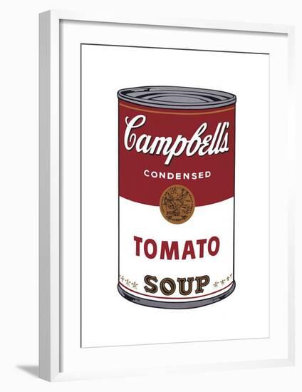 Campbell's Soup I: Tomato, c.1968-Andy Warhol-Framed Giclee Print