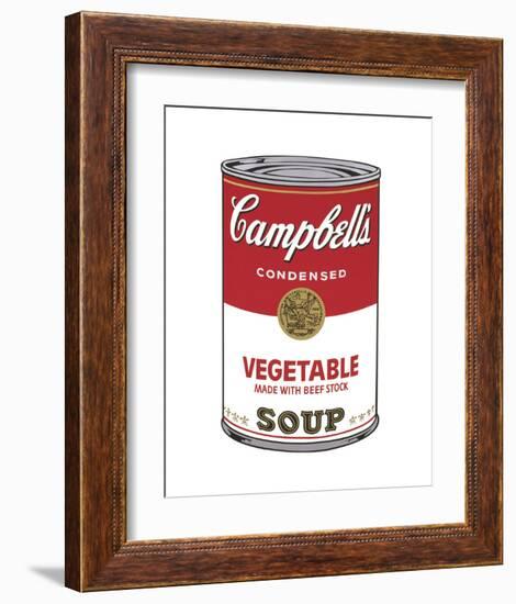 Campbell's Soup I: Vegetable, 1968-Andy Warhol-Framed Art Print