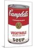 Campbell's Soup I: Vegetable, 1968-Andy Warhol-Mounted Art Print