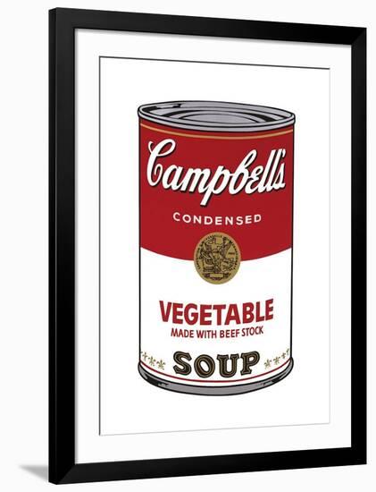 Campbell's Soup I: Vegetable, c.1968-Andy Warhol-Framed Giclee Print