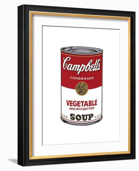 Campbell's Soup I: Vegetable, c.1968-Andy Warhol-Framed Giclee Print