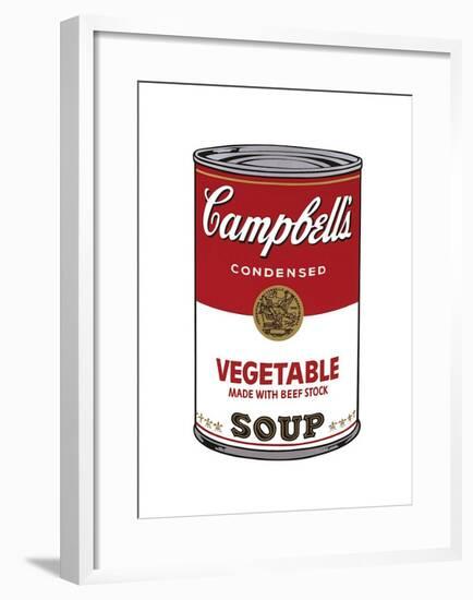 Campbell's Soup I: Vegetable, c.1968-Andy Warhol-Framed Giclee Print