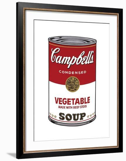 Campbell's Soup I: Vegetable, c.1968-Andy Warhol-Framed Giclee Print