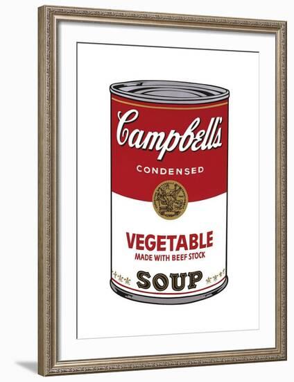 Campbell's Soup I: Vegetable, c.1968-Andy Warhol-Framed Giclee Print