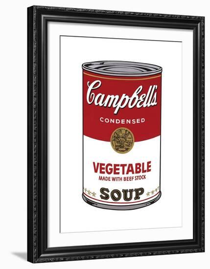 Campbell's Soup I: Vegetable, c.1968-Andy Warhol-Framed Giclee Print