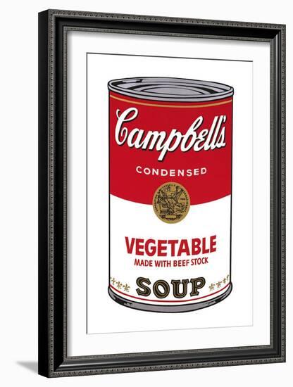 Campbell's Soup I: Vegetable, c.1968-Andy Warhol-Framed Art Print