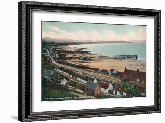 'Campbelltown Bay & Jetty Ardersier', c1930-Unknown-Framed Giclee Print