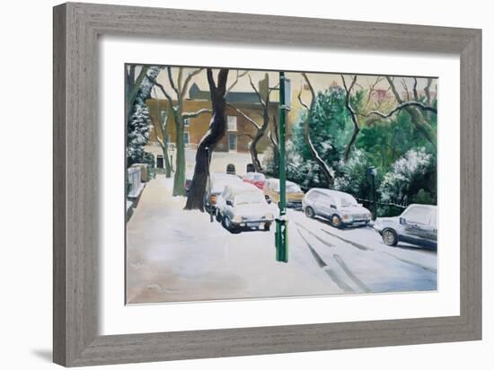 Campden Hill Square, 1996-Jeanne Maze-Framed Giclee Print