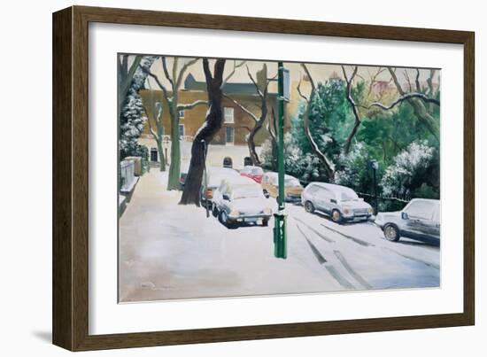Campden Hill Square, 1996-Jeanne Maze-Framed Giclee Print