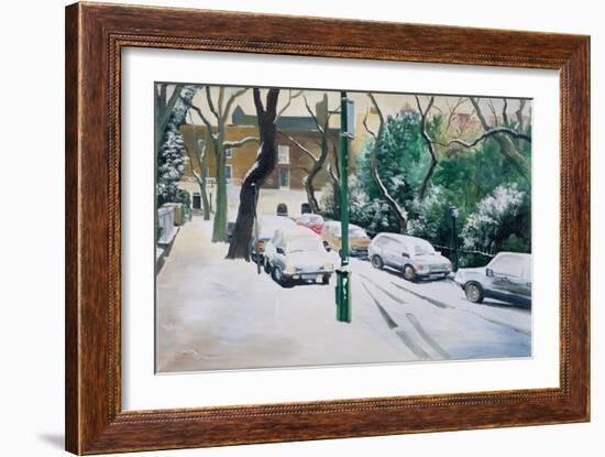 Campden Hill Square, 1996-Jeanne Maze-Framed Giclee Print