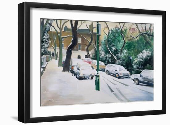 Campden Hill Square, 1996-Jeanne Maze-Framed Giclee Print