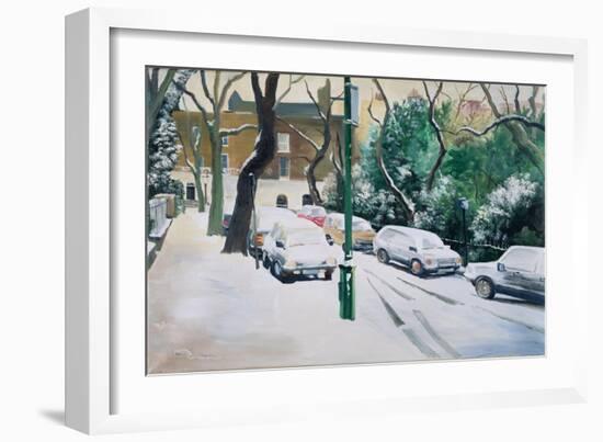 Campden Hill Square, 1996-Jeanne Maze-Framed Giclee Print