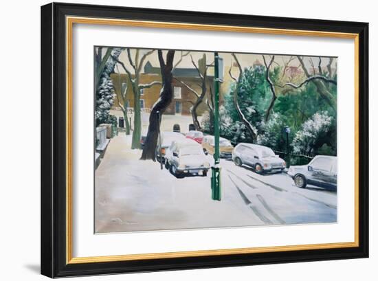 Campden Hill Square, 1996-Jeanne Maze-Framed Giclee Print