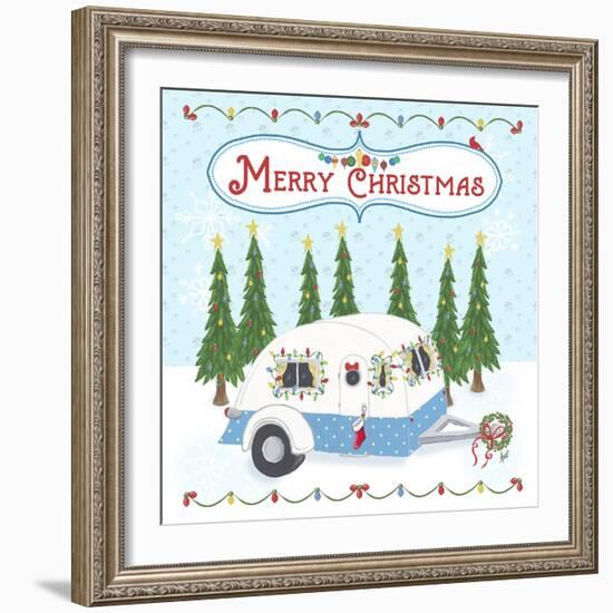 Camper Christmas-Andi Metz-Framed Art Print