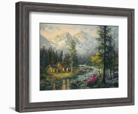 Camper's Cabin-Nicky Boehme-Framed Giclee Print