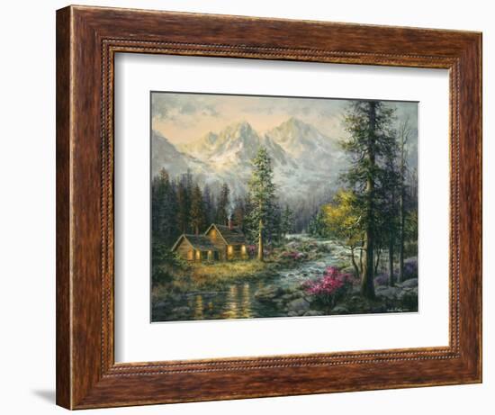 Camper's Cabin-Nicky Boehme-Framed Giclee Print