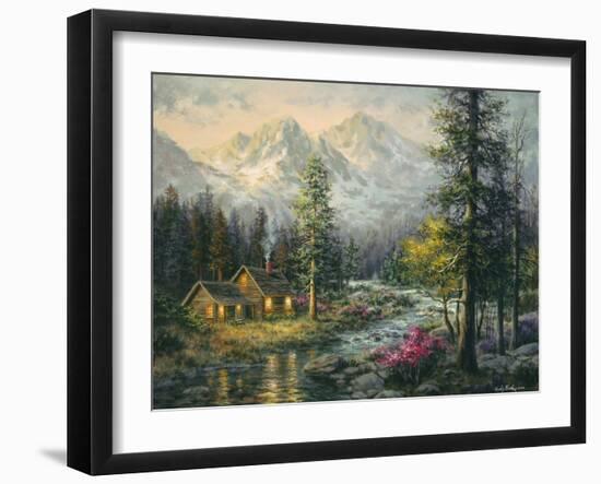 Camper's Cabin-Nicky Boehme-Framed Giclee Print