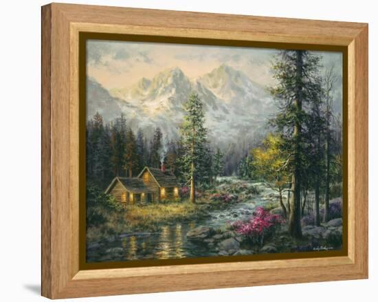 Camper's Cabin-Nicky Boehme-Framed Premier Image Canvas