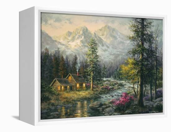 Camper's Cabin-Nicky Boehme-Framed Premier Image Canvas