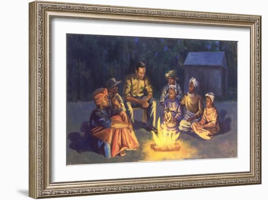 Campfire Stories, 2003-Colin Bootman-Framed Giclee Print