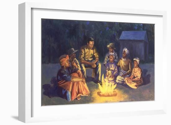 Campfire Stories, 2003-Colin Bootman-Framed Giclee Print