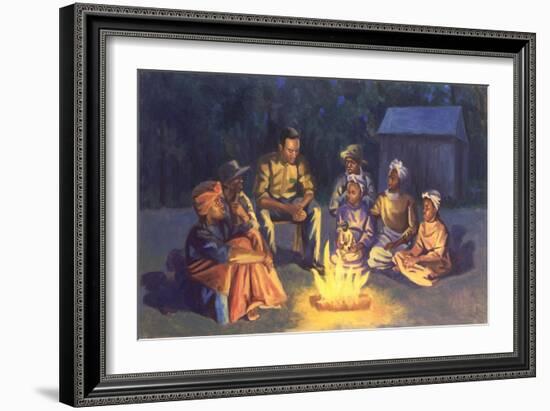 Campfire Stories, 2003-Colin Bootman-Framed Giclee Print