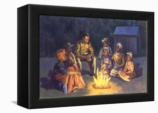 Campfire Stories, 2003-Colin Bootman-Framed Premier Image Canvas